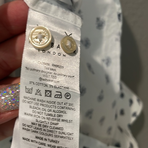 Ted Baker floral dress shirt - Picture 5 of 10